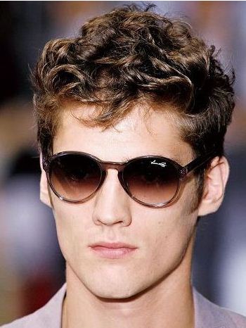 Short Curly Mens Hairstyles 2012