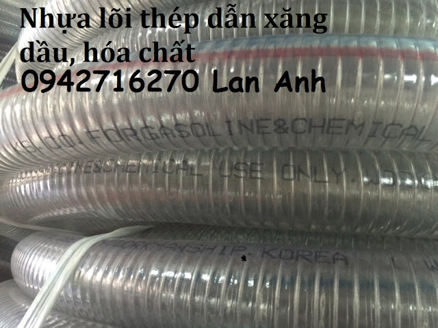 Ong nhua deo trang xoan kem han quoc