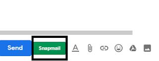 ارسال بريد جيمل gmail ب Snapmail 