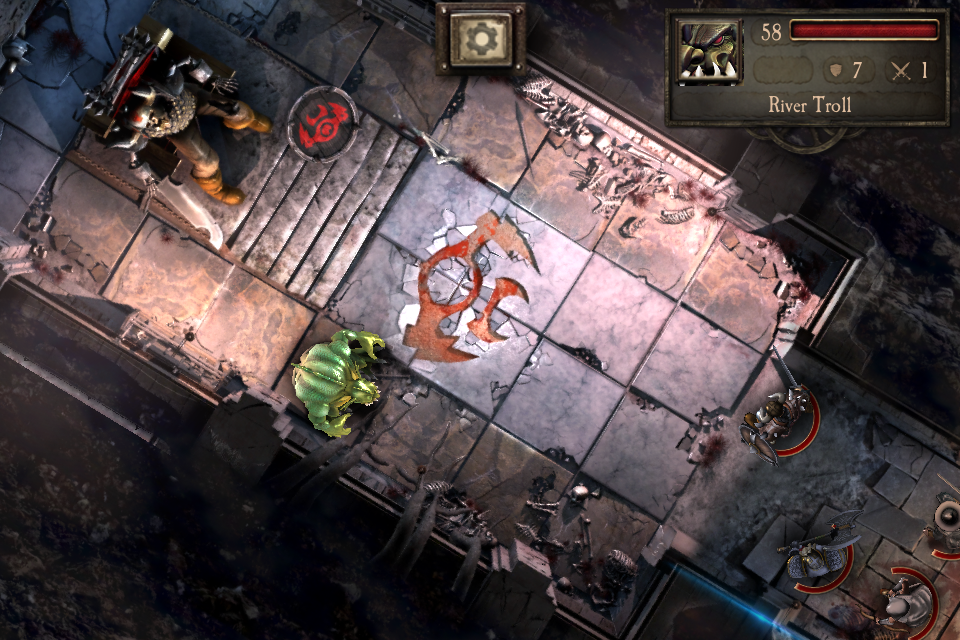 Warhammer Quest iOS review throne room