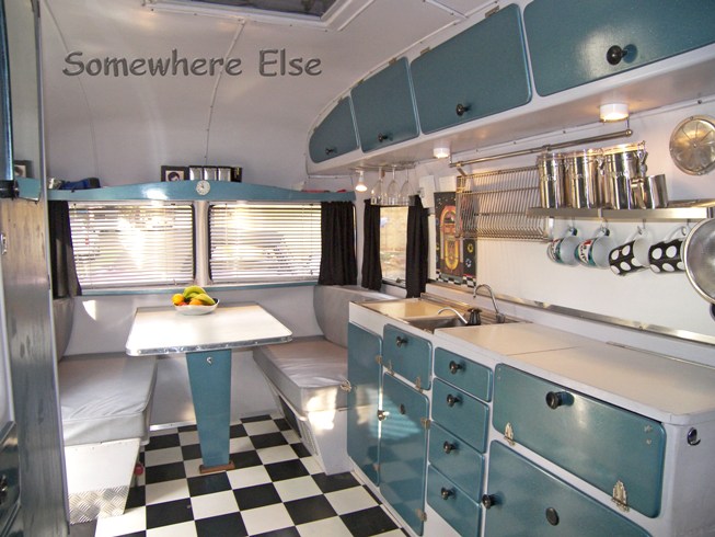 Vintage Trailer Interior