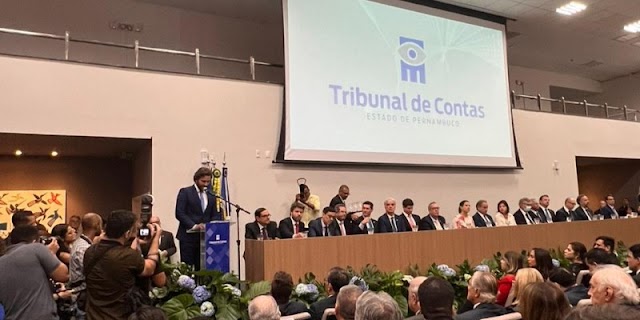 Rodrigo Novaes e Eduardo Porto tomam posse como conselheiros do TCE 
