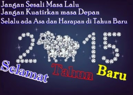 Kata Kata Ucapan Selamat Tahun Baru 2015 Happy New Year 2015