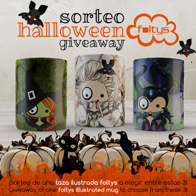 sorteo | giveaway foltys love halloween