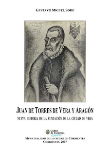 Portada del libro biográfico de Juan de Torres de Vera y Aragón