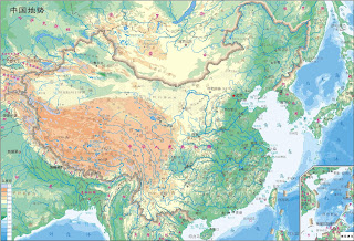 Map of China Geography