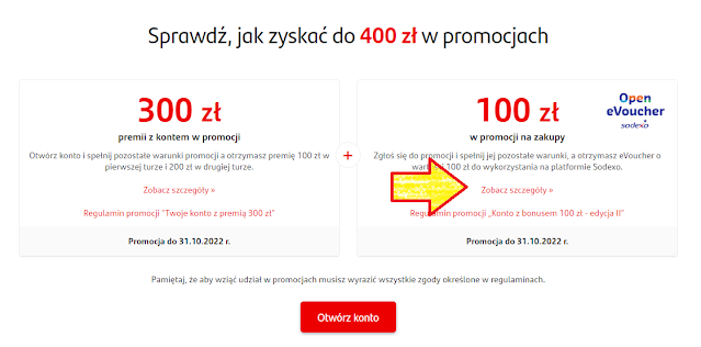 Jak zarejestrować się w promocji bon Sodexo za konto w Santander Banku?