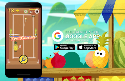 Sambut Olimpiade Rio 2016, Google Rilis Doodle 'Fruit Games'