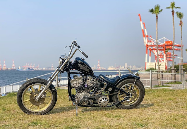 Harley Davidson Shovelhead By Chopper Genie Hell Kustom