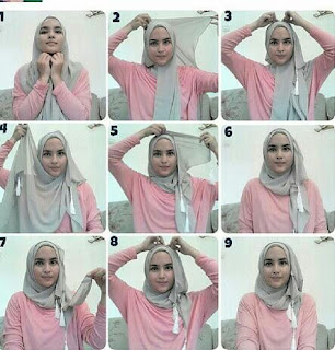 Tutorial Hijab Segi Empat