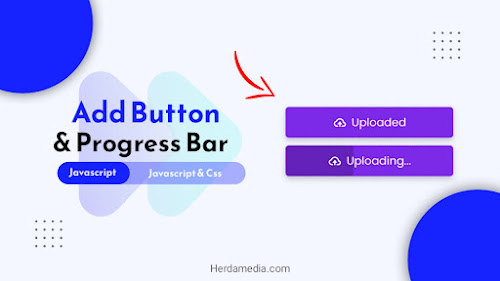 Membuat Tombol Dengan Progress Bar di HTML CSS dan JavaScript
