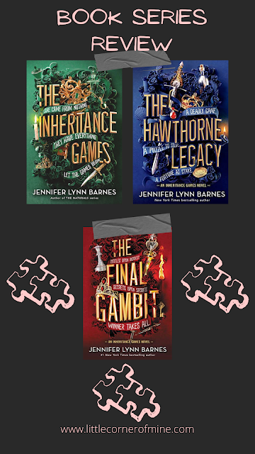 The Inheritance Games, Hawthorne Legacy, The Final Gambit [Book Series Review]