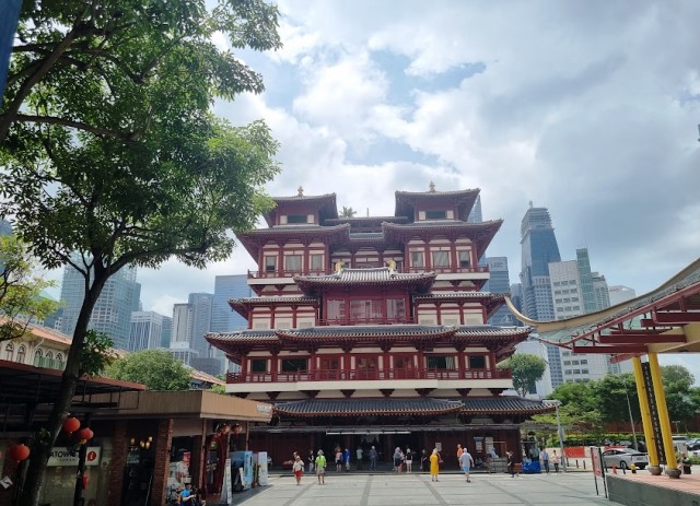 foto da Chinatown de Singapura