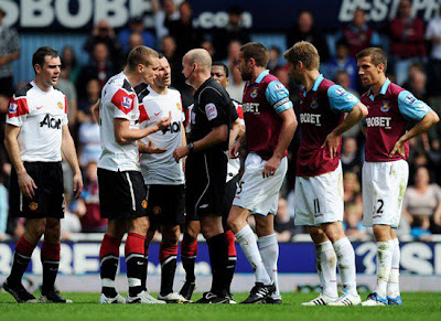 West Ham United (2) vs (4) Manchester United