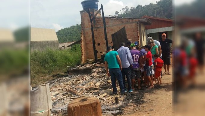 Bebê morre carbonizada em casa após mãe sair para festa