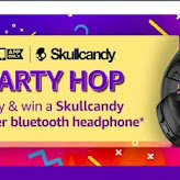 (All answers)Amazon Party hop Contest – Play and Win Skullcandy Crusher Headphones