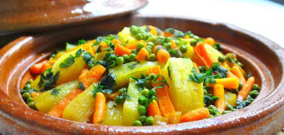 طاجن الخضروات المغربي