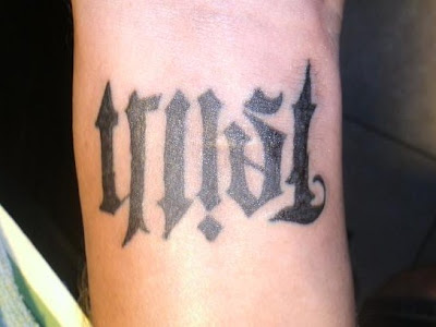 Ambigram Tattoo design