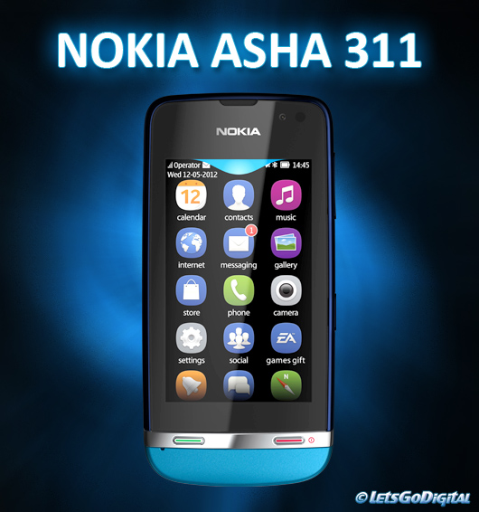 Harga Nokia Asha 311 Spesifikasi  HP Terbaru 2012