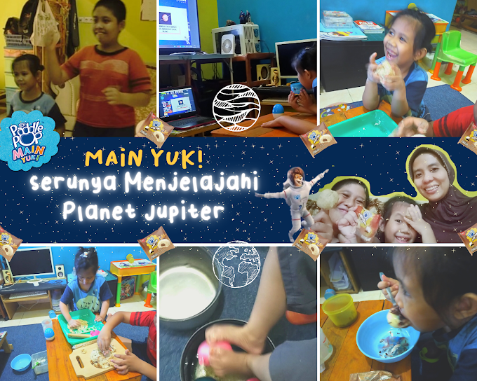 Main Yuk! Serunya Menjelajahi Planet Jupiter Bersama Paddle Pop Mochi 