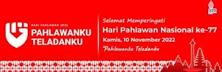 download spanduk hari pahlawan 2022