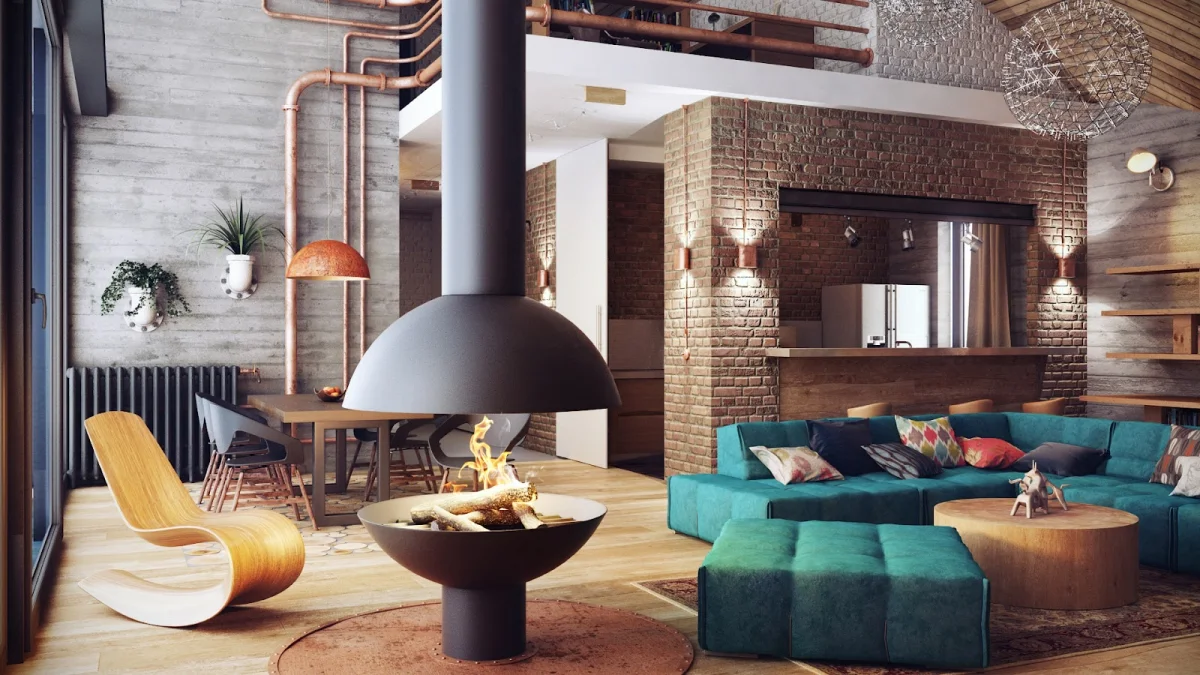 25 Phenomenal Industrial Style Living Room Designs With Brick Walls - Interior Design Inspirations