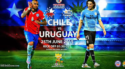 chile vs uruguay 2015 copa america