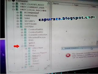 Klik tanda plus pada menu Setup