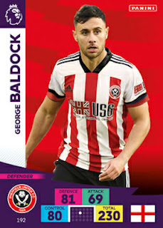 Panini Adrenalyn XL Premier League 2020-2021 Sheffield United Set