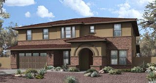 The Bridges Saguaro floor plan by Maracay Homes Gilbert 85298