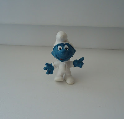 ASTRO SMURF VINTAGE FIGURE by PEYO SCHLEICH 2.0003