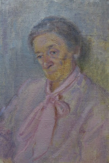 Woman in a Pink Blouse (Unfinished)