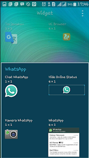 Cara menambahkan widget whatsapp di layar utama android Cara Menambahkan Widget Whatsapp di Layar utama Android