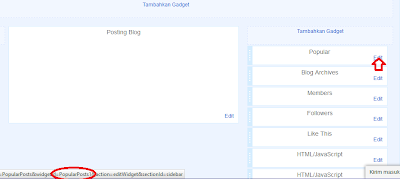 Cara Membuat Scroll di Widget Blog