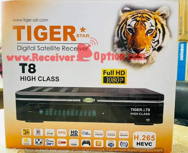 TIGER T8 HIGH CLASS HD RECEIVER NEW SOFTWARE V4.53 OCTOBER 14 2022