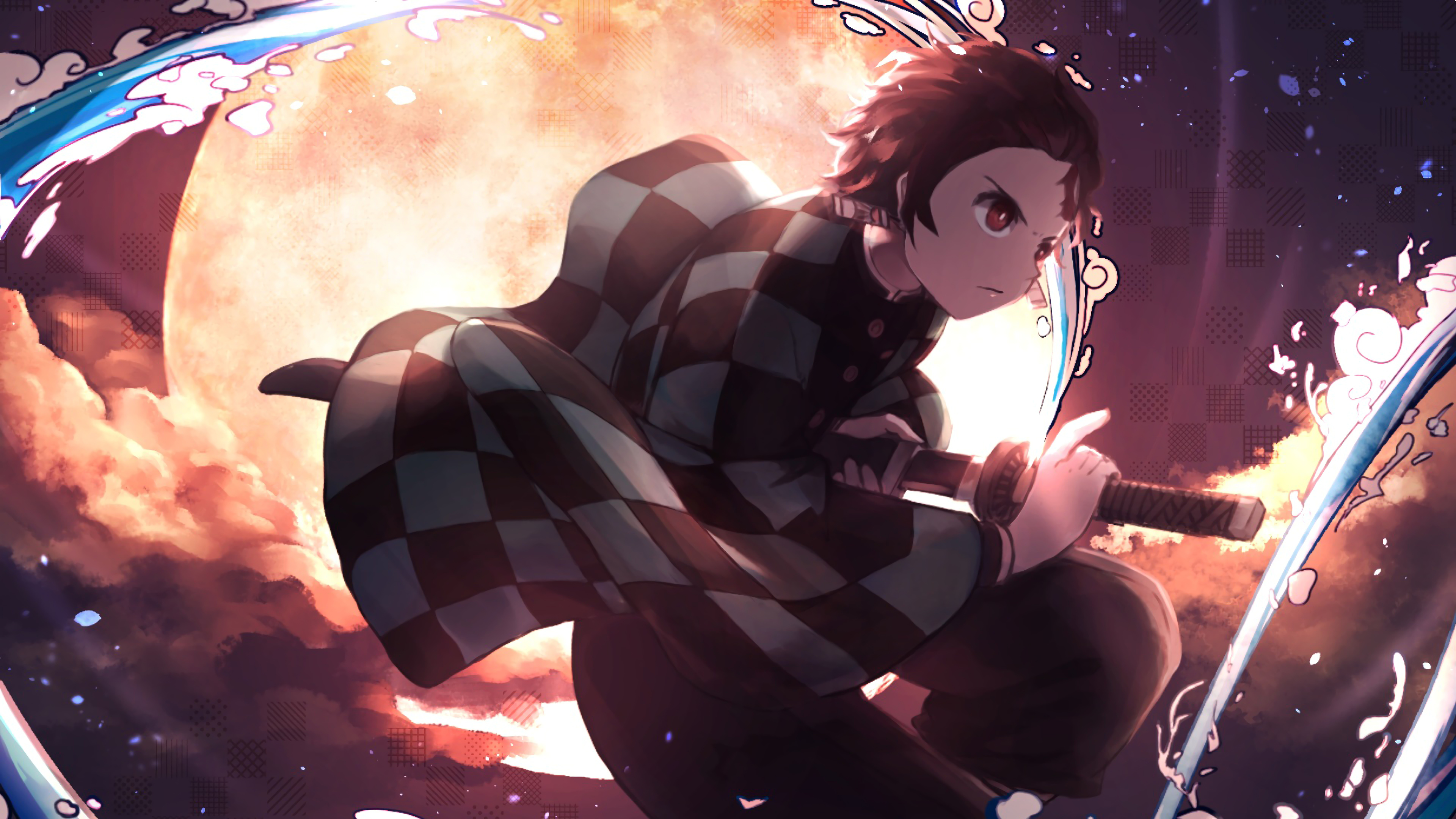 Tanjiro Kamado Kimetsu  no  Yaiba  4K 133 Wallpaper 