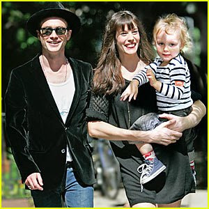 Liv Tyler and Royston Langdon with Milo