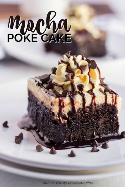 Mocha Poke Cake Recipe