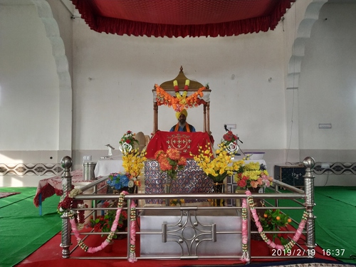 Inside image of Gurudwara Sahib