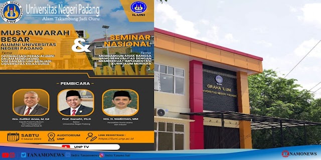 ILUNI UNP Akan Gelar MUBES dan Peresmian Graha Alumni UNP