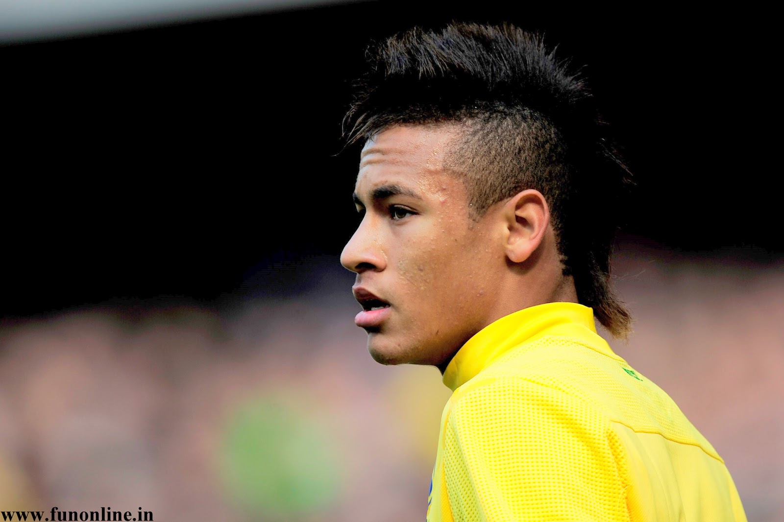All Wallpapers: Neymar Da Silva Hair Style Wallpapers 2012