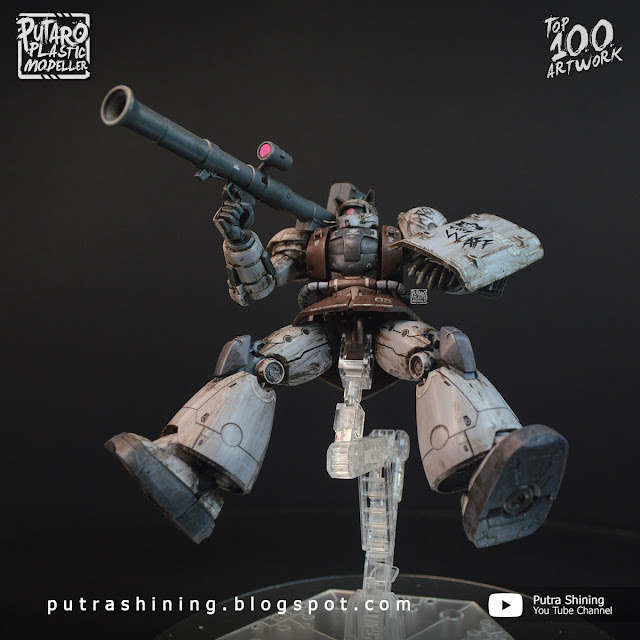 Putra Shining Top 100 Artwork | Gunpla | Transformers | Toys | Customize Weathering