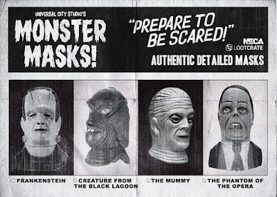 NECA's Limited-Edition Universal Monsters Mask Series