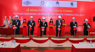 Lễ động thổ Vinata Tower