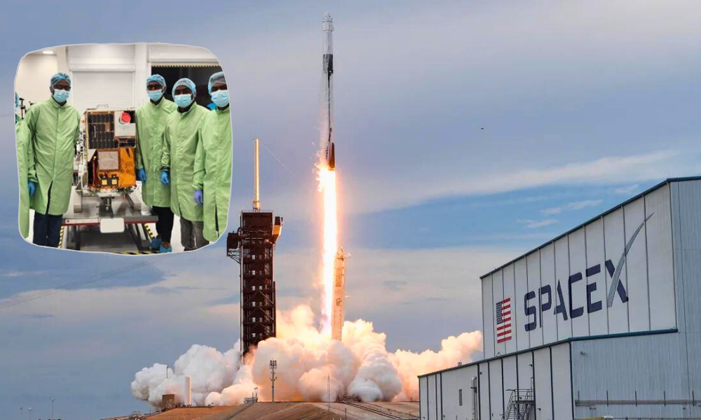 SpaceX To Launch India’s 1st Private Spy Satellite Built by Tata Group's TASL
