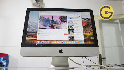 Service Apple iMac A1311 2012 tiba-tiba restart sendiri masuk recovery mode