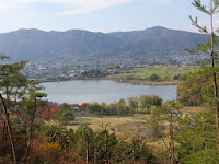 嵐山、嵯峨野が眺望できる東山展望台。