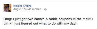 FB Status B&N