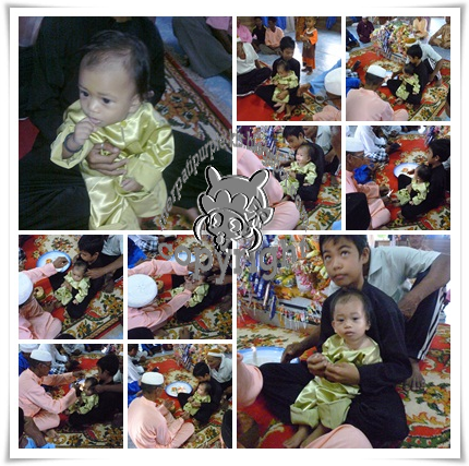 Majlis Bergunting @ Cukur Jambul Aiman  ♥♥ AsWifeAsMom