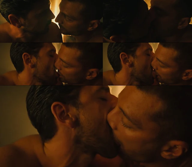 Man to Man Kissing Practice